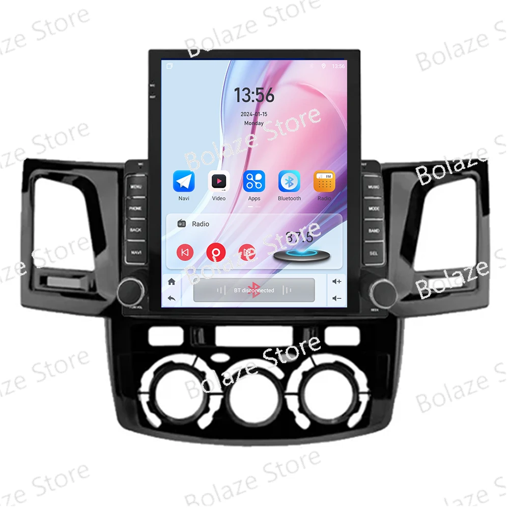 

Vertical screen car stereo for Toyota Fortuner HILUX Revo Vigo 2007-2015 Android Carplay Android car GPS