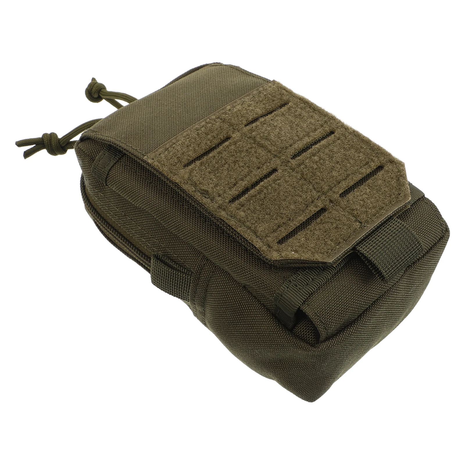 

Waist Pack Men Outdoor Phone Belt Holder Green Camping Pouch Cellphone Bag Small Tool Oxford Cloth Dual Layer