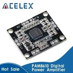 PAM8610 digital power amplifier board 2 x15w dual channel stereo mini class D power amplifier board