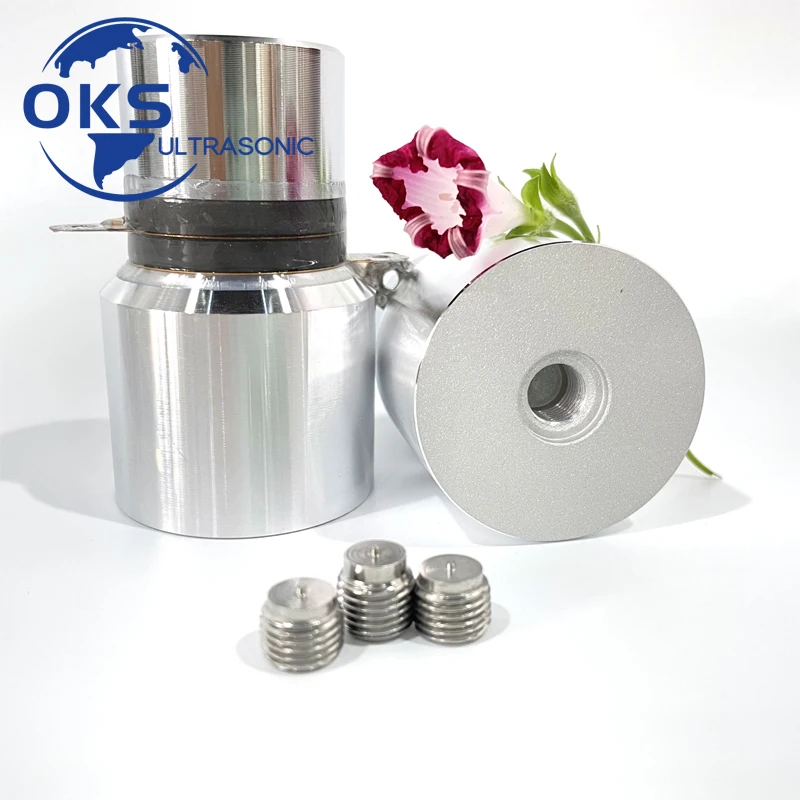 20 قطعة/الوحدة 28 كيلو هرتز 50 واط PZT4 محول التنظيف بالموجات فوق الصوتية عالي المستقر