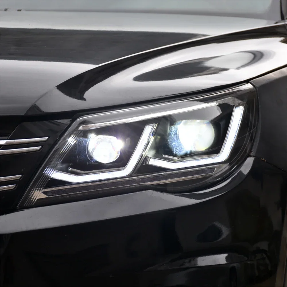 

Car Lights Lighting Systems Assembly For VW Tiguan 2009-2012 LED Auto Headlight Projector Lens Streamer Turn Light Accessories