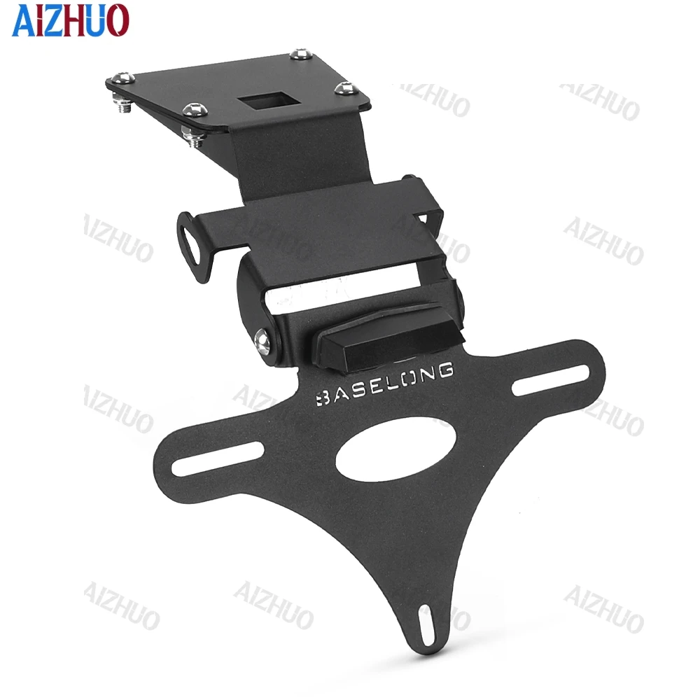 FOR DUKE 125 250 390 2024 2025 2026 2027  Rear Tail Tidy License Plate Holder LED light Motorcycle Fender Eliminator Kit