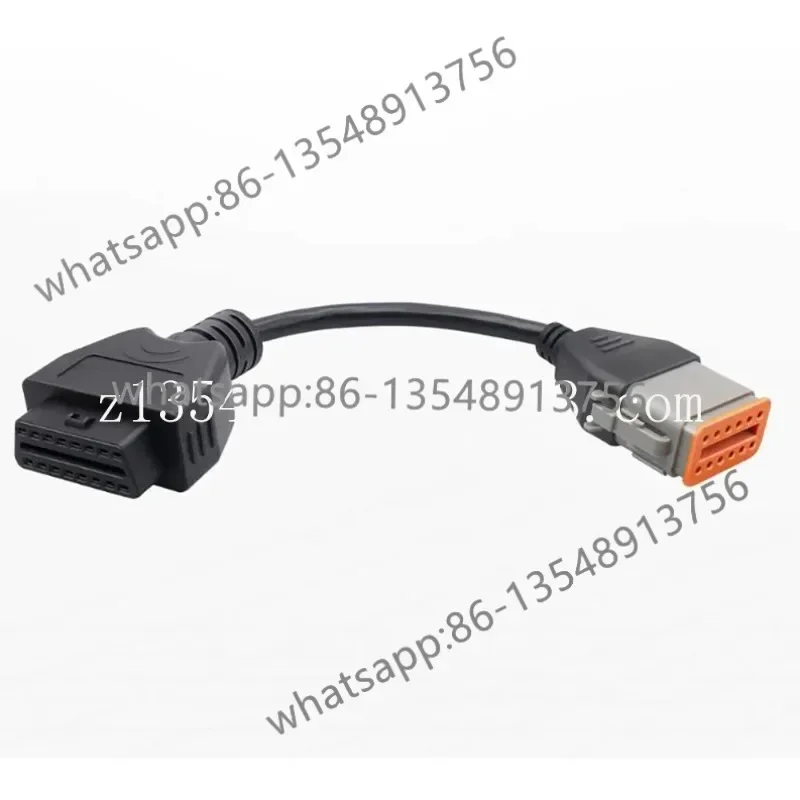 Inline 6 12pin to 16pin Komatsu wire factory direct sales