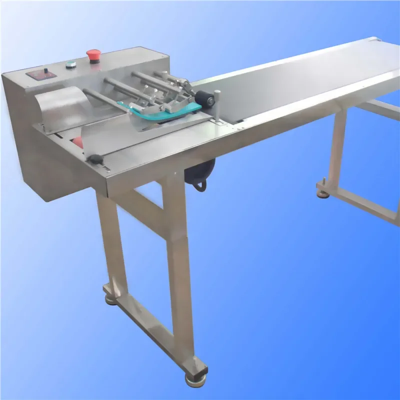 Friction Type Automatic Conveyor Feeder Paging Machine for Plastic Bags Label Box 1.5*0.3*0.75M