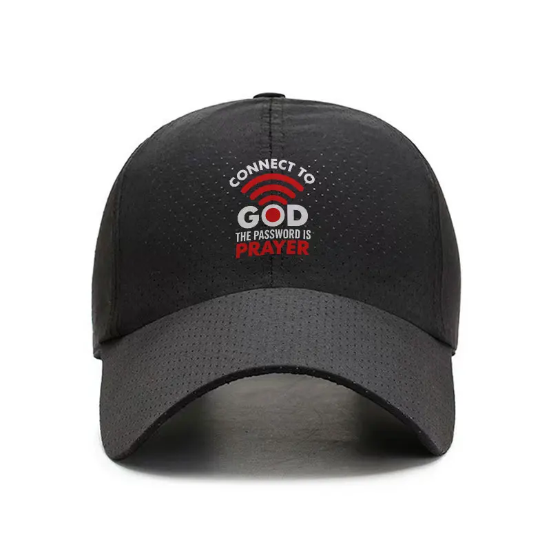 Prayer Quick Dry Baseball Cap Lightweight Breathable Spiritual Hat for All Seasons