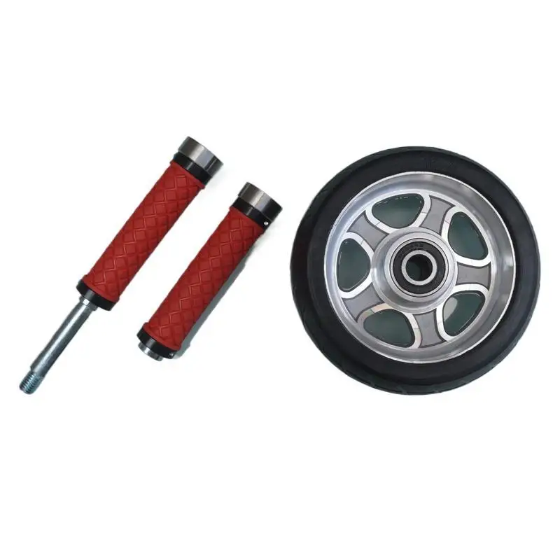 

Abdominal wheel Double bearing Mute household waist and abdomen practice Aluminum