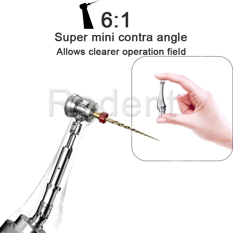 Dental Wireless 2 In 1 Endo Motor Built In Apex Locator Endodontic Rotary Root Canal Instrument Reciprocating 360°Adjustable