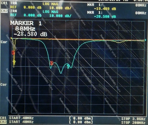 88-108MHz LC Bandstop Filter, FM Radio Signal Dedicated Attenuator, SMA Interface