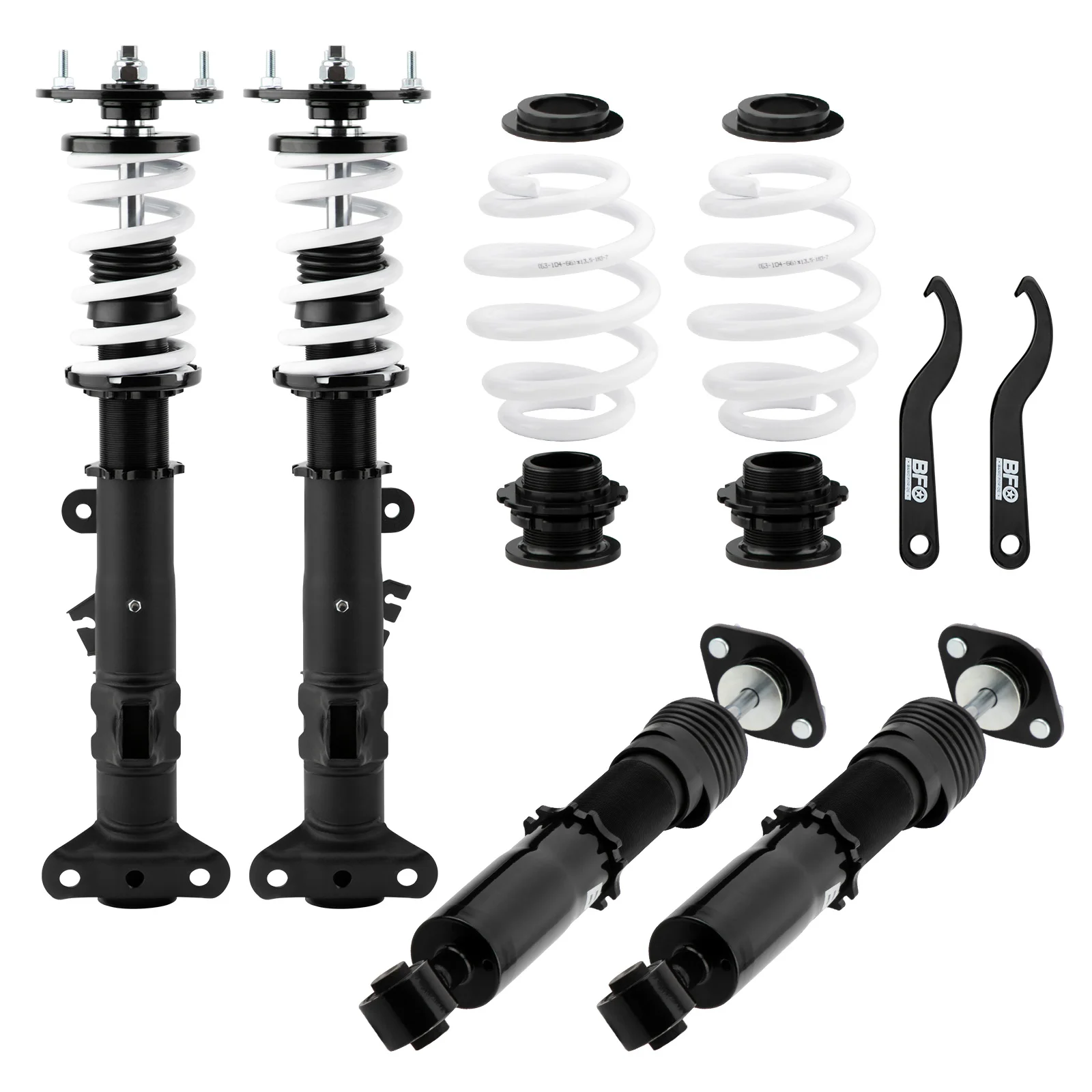 Adjustable Height Coilover Suspension Struts For BMW 3 E36 Coilovers 318i/323i/325i/328i 1991-1999 Coil Springs Shocks Kit