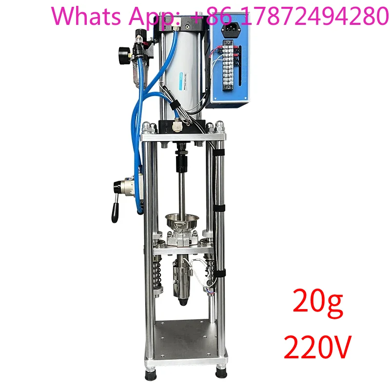 

20g Plastic Vertical Injection Molding Machine 220V/110V For ABS USB Head Plug Molding Machine