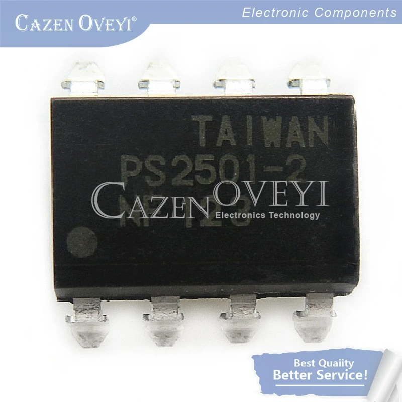 5pcs/lot PS2501-2 PS2501 6N137 EL6N137 A6N137 ISO1050DUBR ISO1050 TLP350 350 SMD-8