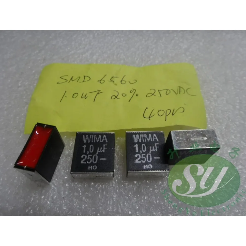 

SMD6560 1,0 мкФ/250 В 1 мкФ 1 мкФ 105 новый пленочный конденсатор
