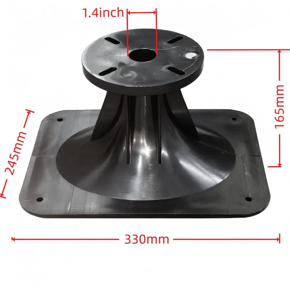 MW Audio Quadratischer Hornlautsprecher 1,4" & 1 Zoll Kehlkopf 4-Bolzen Fiberglas-Wellenleiter für KTV Bühnenauftritte Professioneller Audio-Lautsprecher-Ersatz – Detail 2