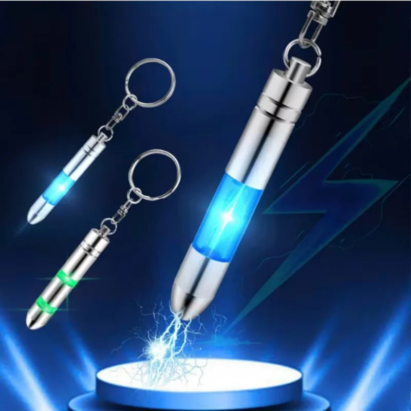 Portable Static Elimination Rod Keychain, Mini Electrostatic Discharger Tool, Anti-Static Car Accessory for Dry Winter Climate S