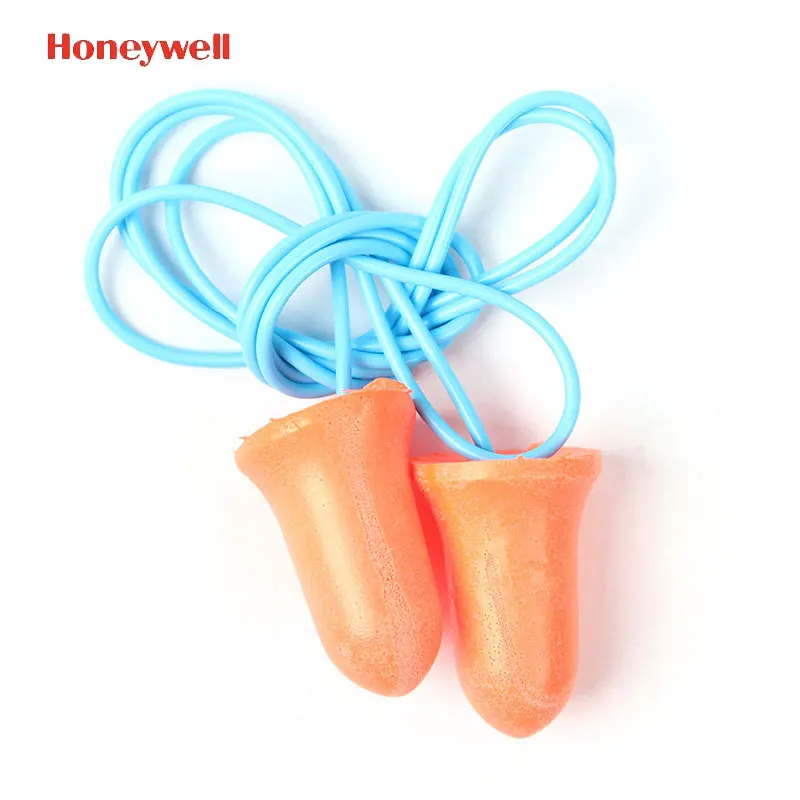 100pcs-honeywell-pre-shaped-foam-earplugs-max-30-soundproof-pu-foam-protective-earplugs-with-connecting-wires-sleep-learning