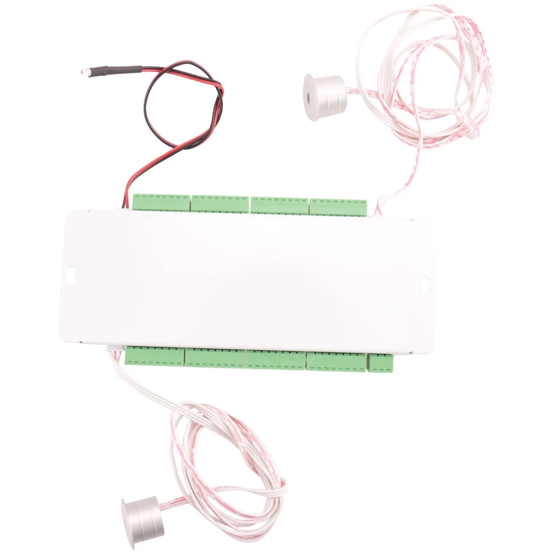 32CH ES32 PIR Sensor Stair Light Controller Human Body Infrared Inductive Switch Stair Lamp Control for Single Color-A56M