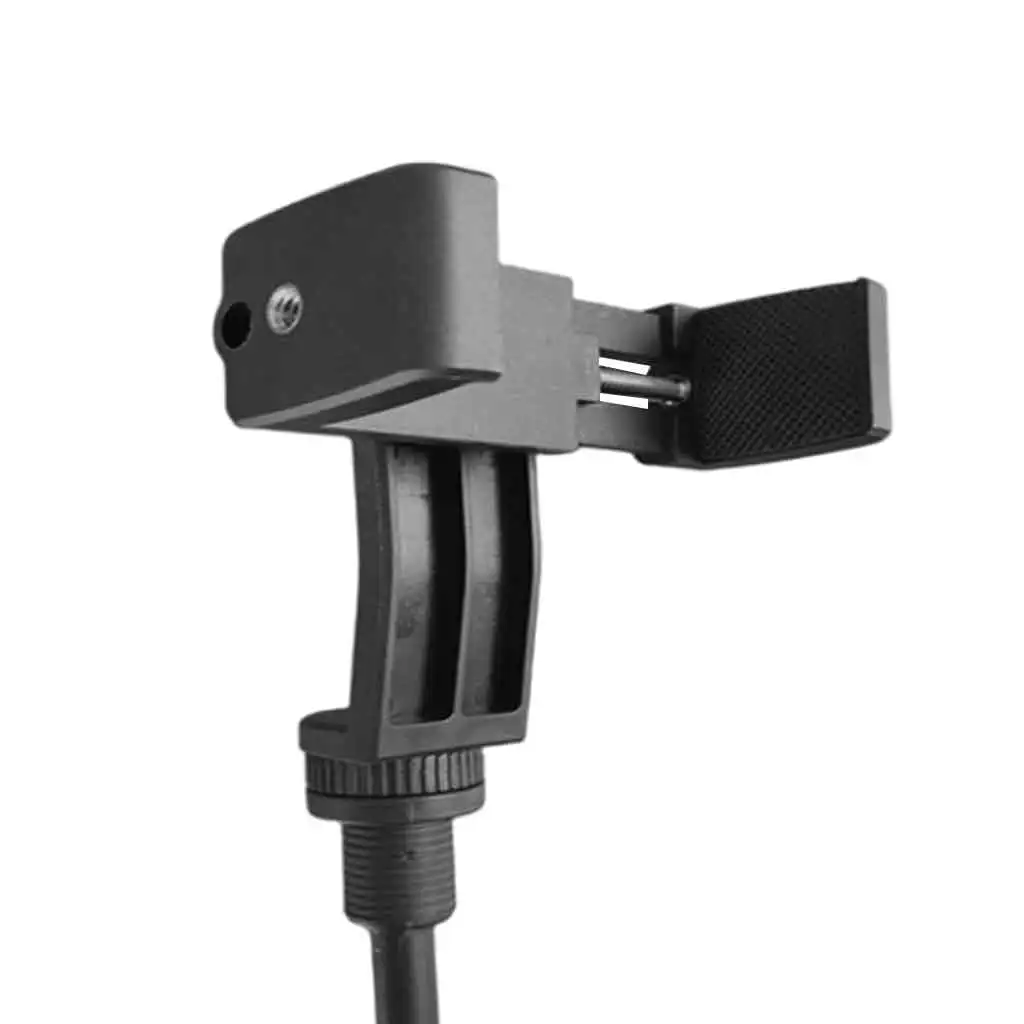 حامل الهاتف المحمول على شكل زورق كاياك مع ذراع طويل زورق مركبة بحرية صورة كاميرا معدات صيد الأسماك ملحقات قوس