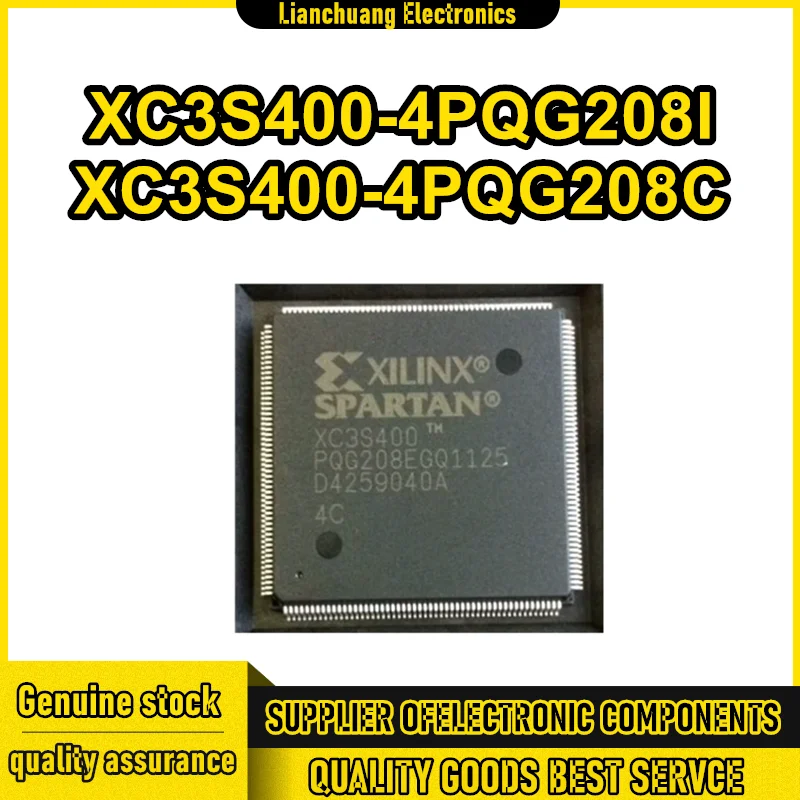 

XC3S400-4PQG208I XC3S400-4PQG208C Package: PQFP-208 New Original Genuine Programmable Logic Device (CPLD/FPGA) IC Chip