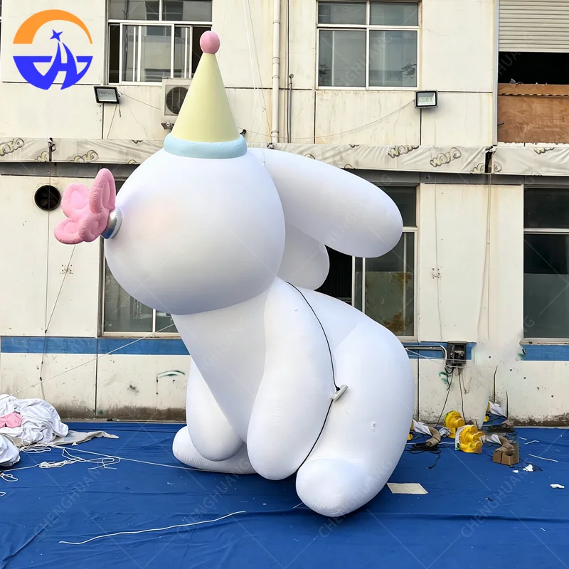 Custom Made Inflatable Cartoon Bunny Advertising Installation for Commercial Decorations And Exhibitions Personalized Inflatable