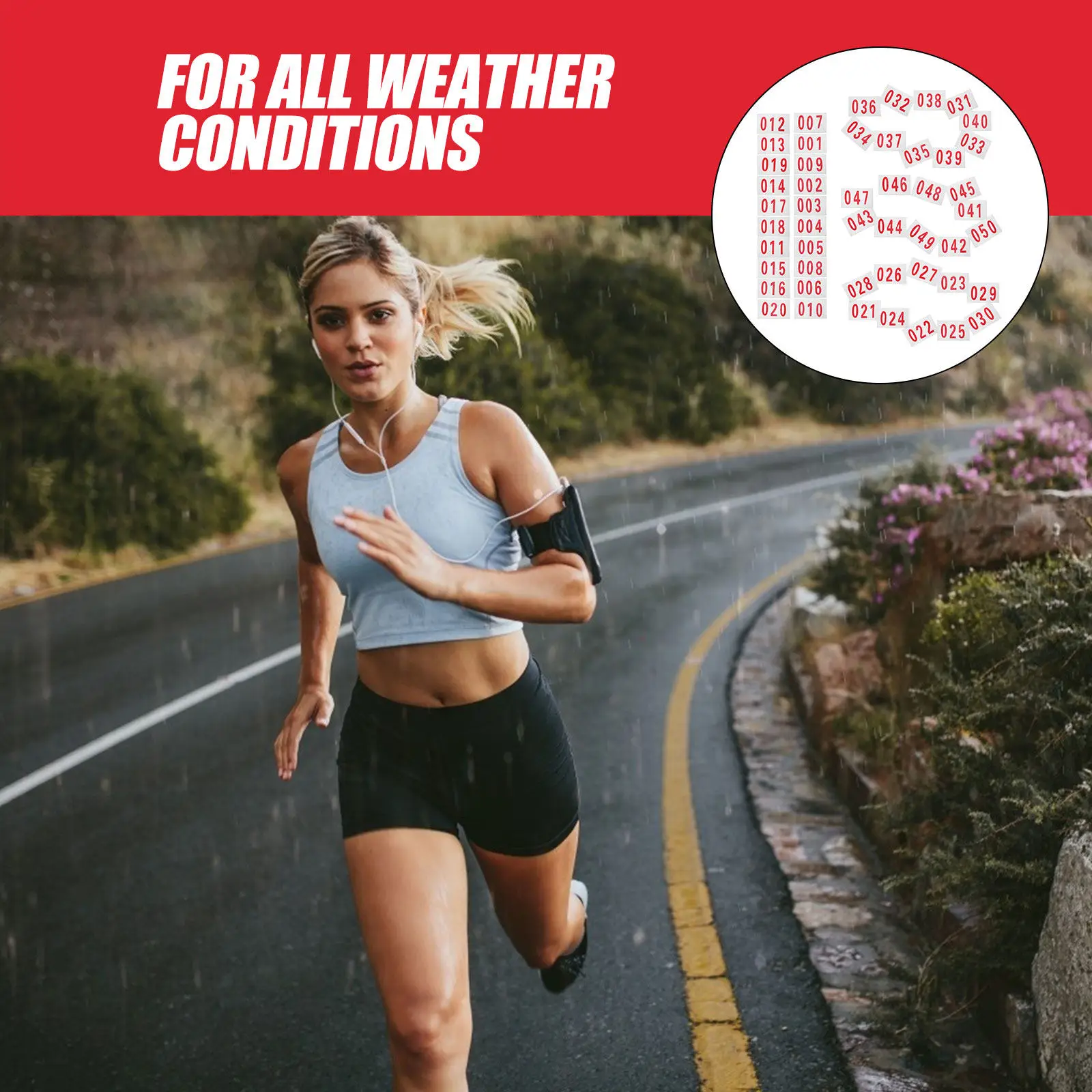 

Номерки для бега: легкие, дышащие, с местом для номера, для марафонов, соревнований, спортивных мероприятий, текстильные принадлежности для номерных жетонов