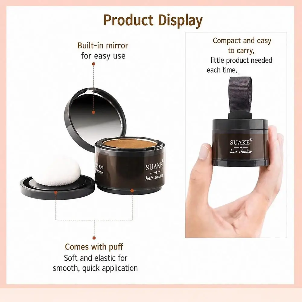 Hairline Contouring Powder - Hair Repairing and Shadow Filling Forehead Hairline Replacement Makeup Tool