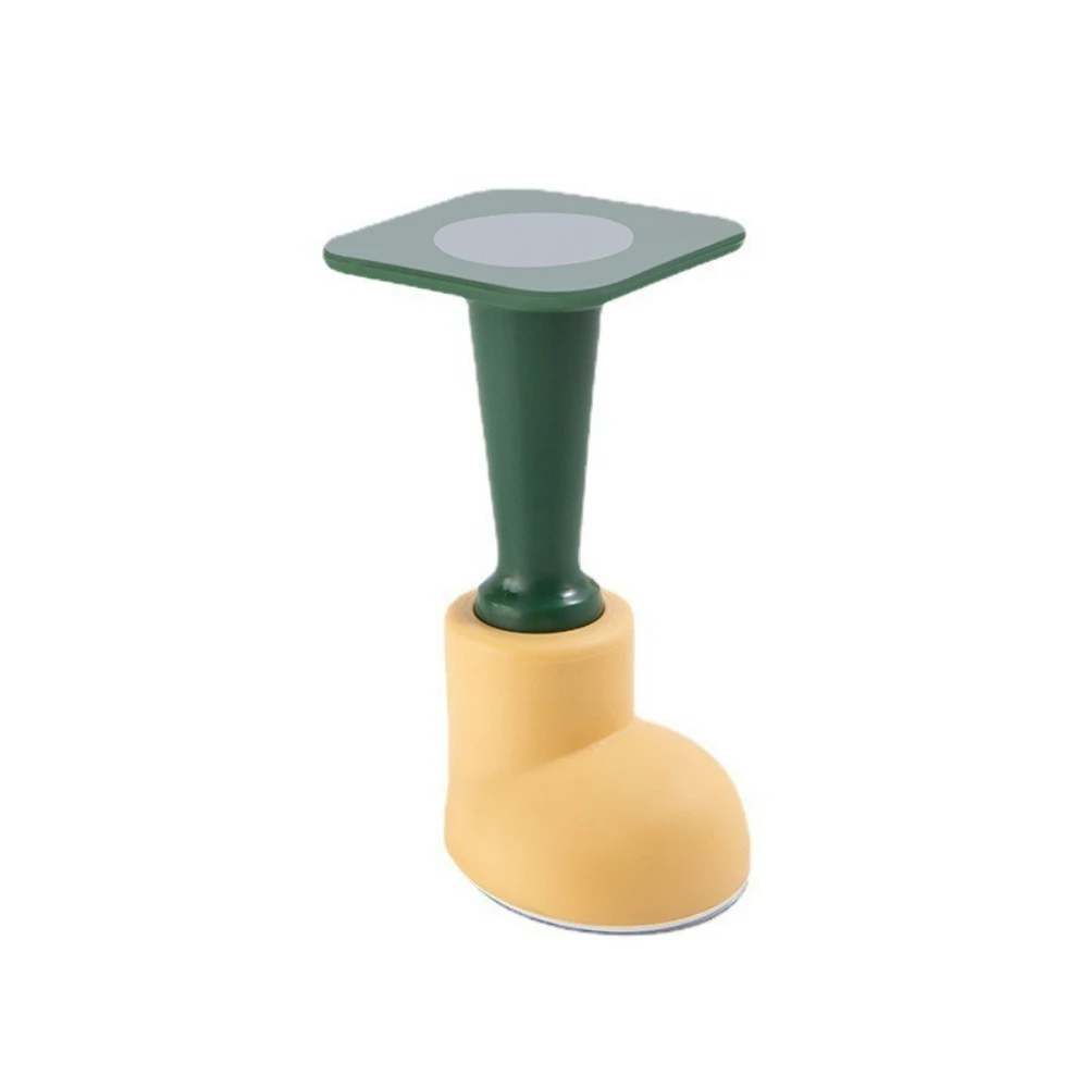 

Creative Mute Door Stoppers Wall Protection Safety Shock Absorber Door Handle Shoe Shape Bumpers Security Door Stops