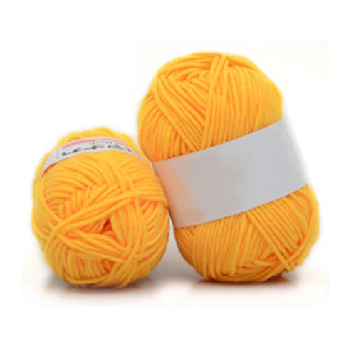 Fil de coton multicolore doux mélangé, fil de crochet pour la main, pull ogo, couverture, fournitures de couture, boule de 25g