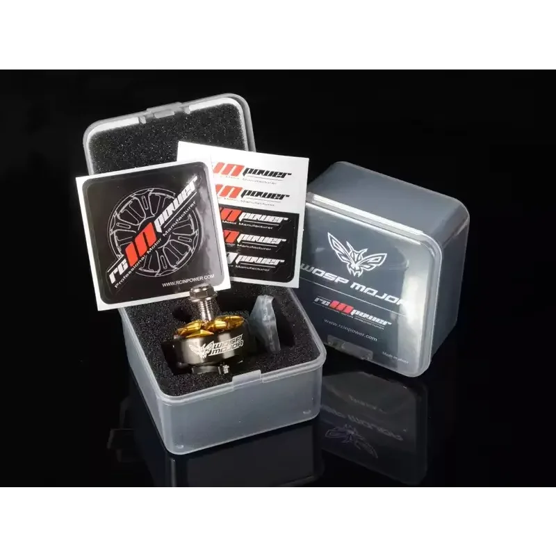 RoRuSRCinpoer WASP MAJOR 22.6-6.5 KV1860 1960 2020 2420 Motor For 5-inch Racing FPV Unmanned Aerial Vehicle