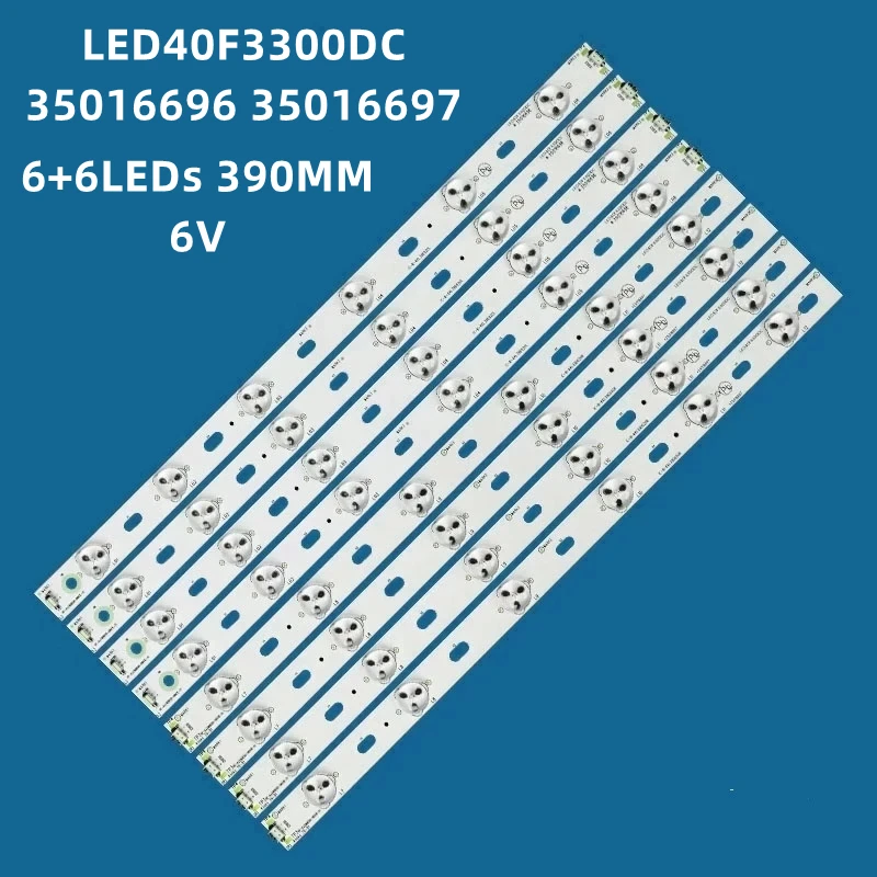 

40pcs LED backlight Strip For Toshiba Dl3954(a)F LED40F3300DC*35016696 35016697 LED39E330CE IC-B-KKL39D020R KKL39D020L