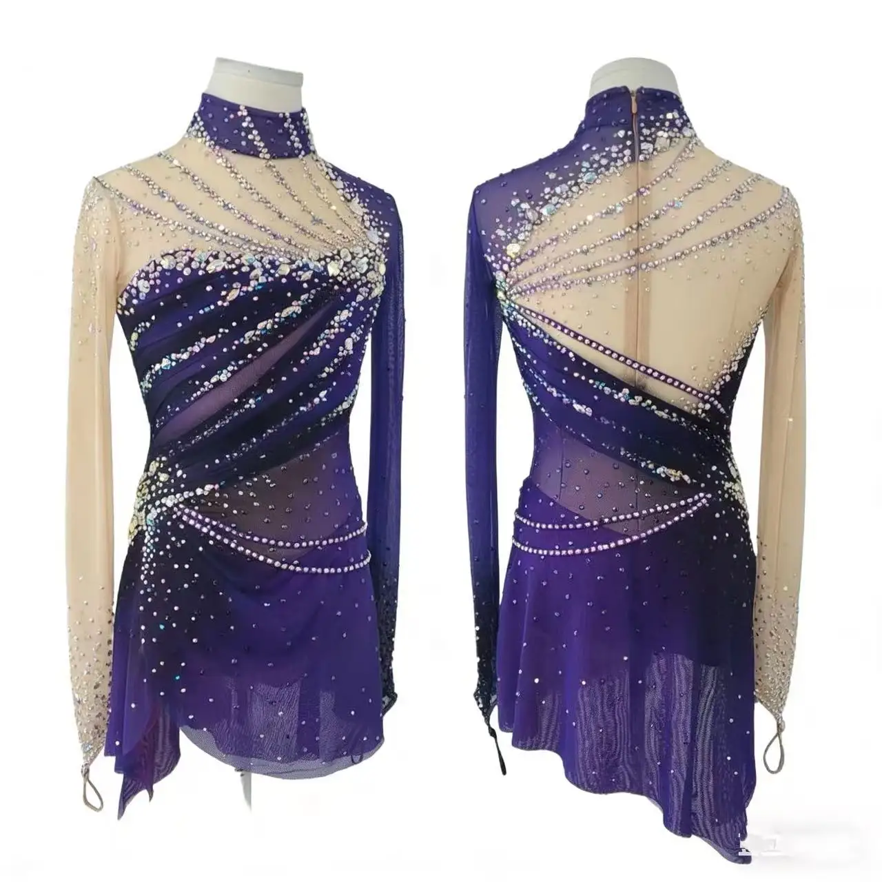Figure skating performance costumes and competition costumes