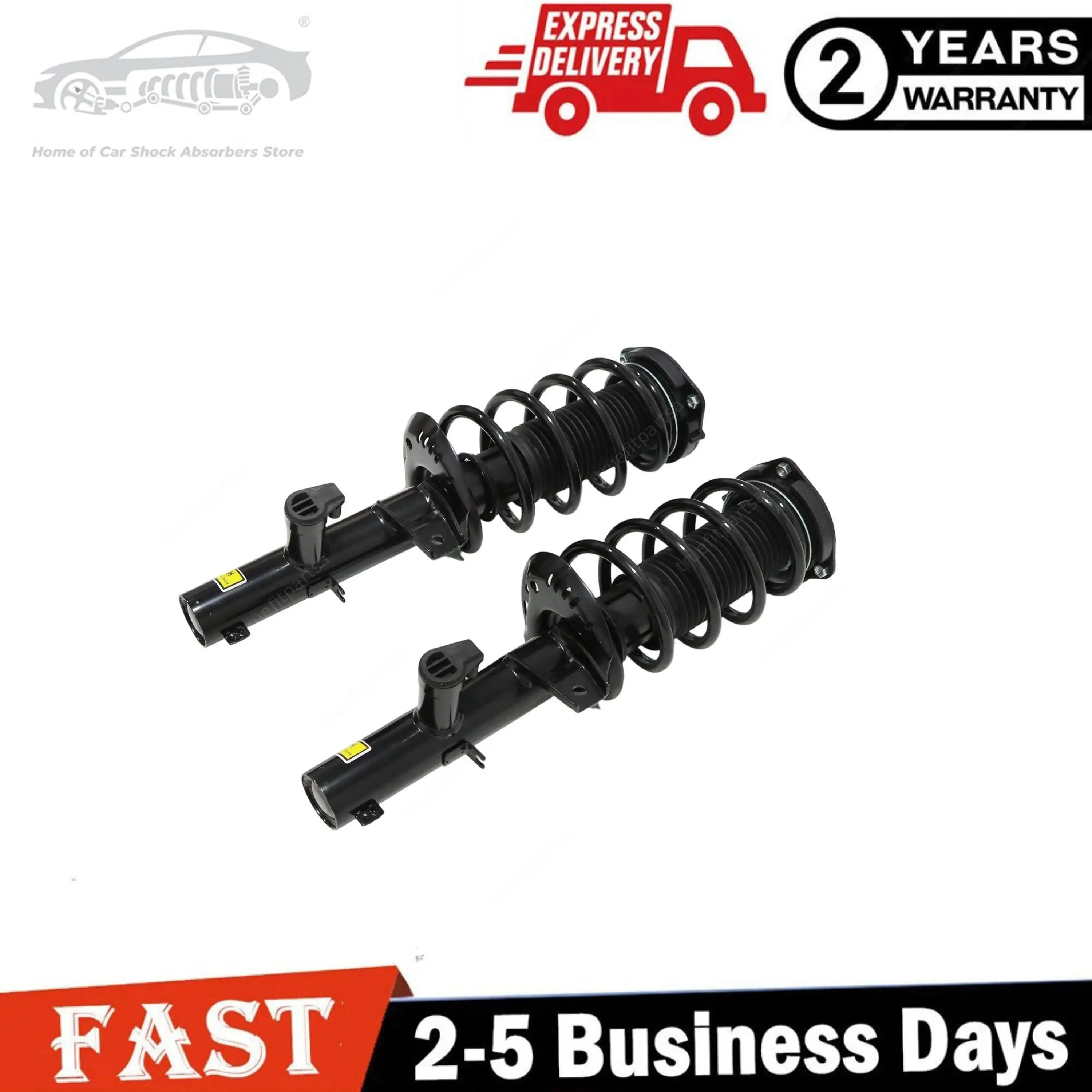 

Pair Front Shock Absorber Strut Assys Electric For VW Passat & Variant CC Golf VI Scirocco Sharan EOS Tiguan 2005-2018