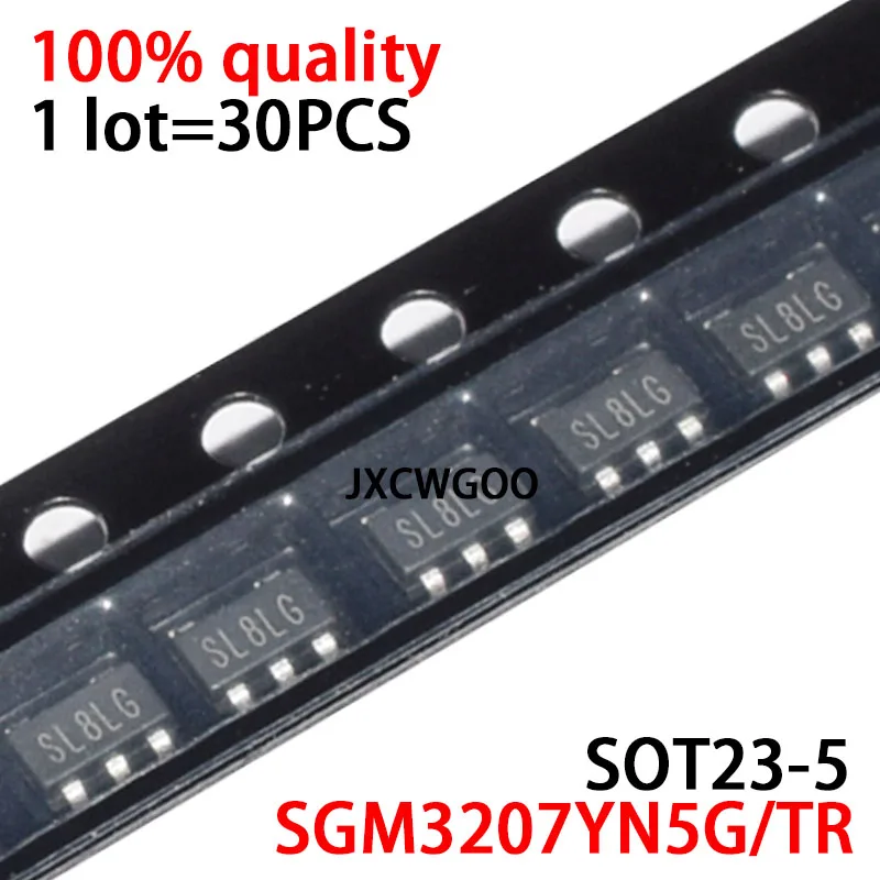 New original SGM3207YN5G/TR marking:SL8** SGM3207 SGM3207YN5G SOT23-5 30PCS/LOT