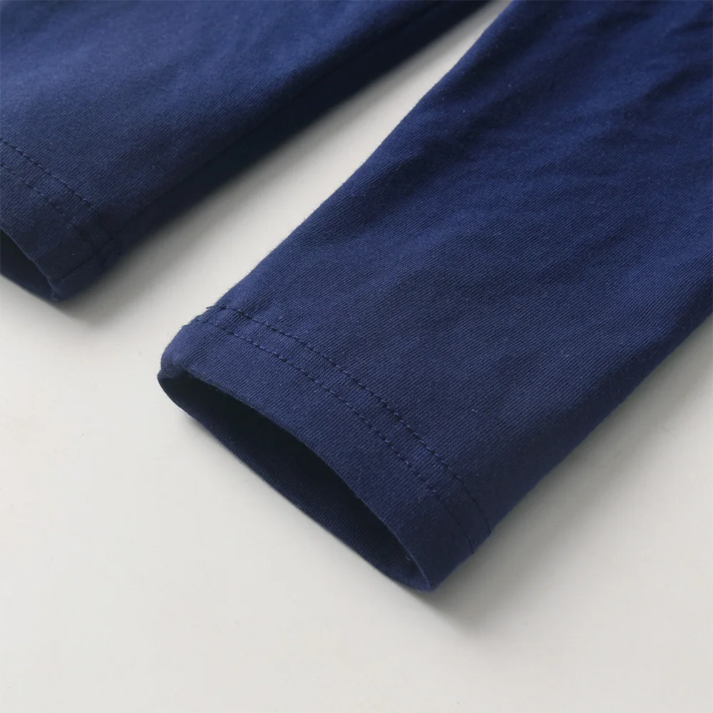 Kleinkinder Kinder Baumwolle Lässige Marineblaue Leggings mit glitzernden Sternenmuster Mesh Tüll Tutu Röcke Fake 2-teilige Kinder Prinzessin Hose – Detail 6