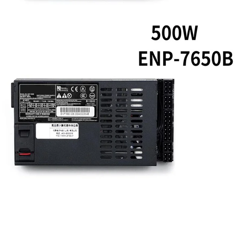 New Original PSU For ENHANCE Small Flex 1U K39 500W Switching Power Supply ENP-7650B ENP 7650B