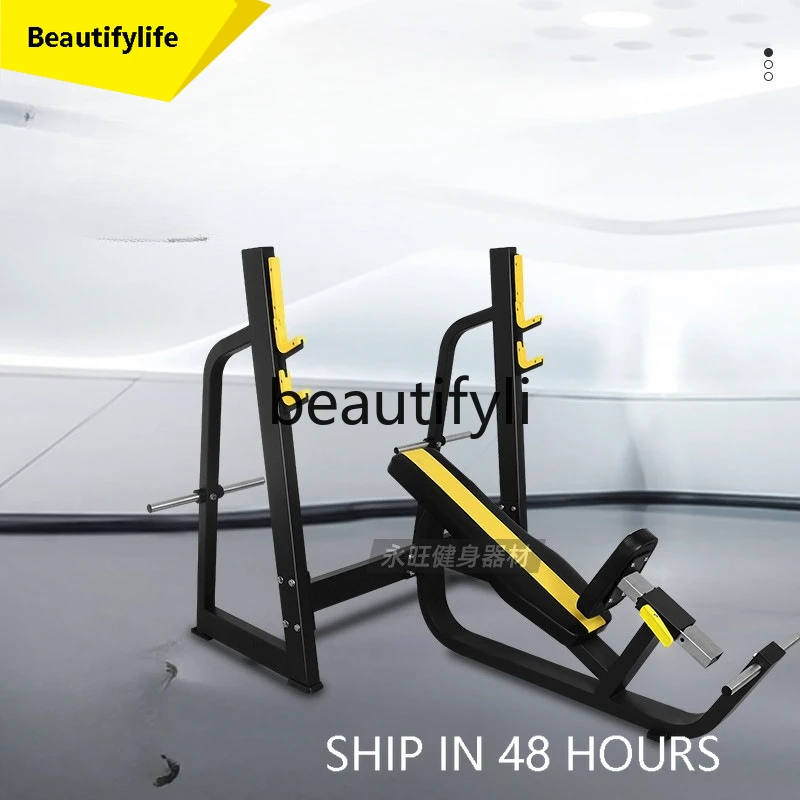 

J3215 Free Force Bench Press Frame Oblique Lift Push Frame Commercial Gym Oblique Chest Push Frame