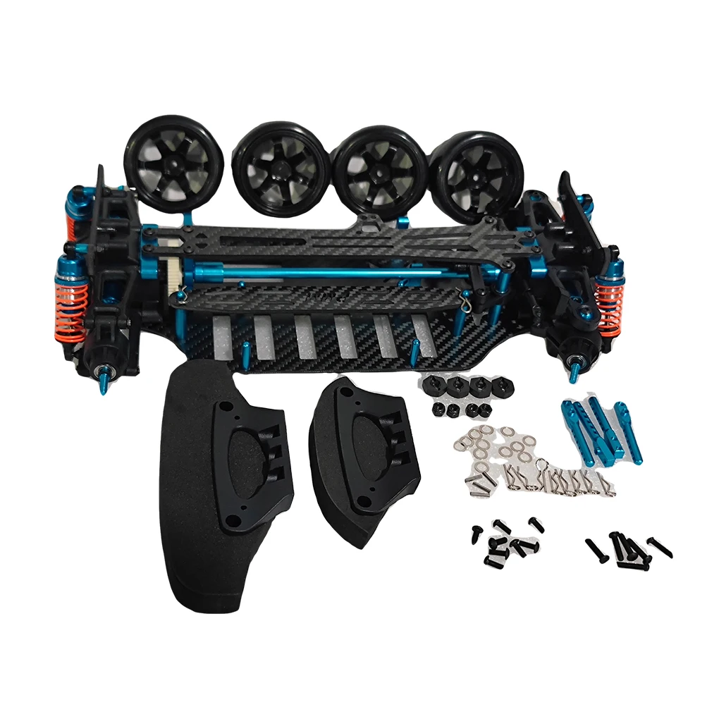 RCGOFOLLOW Aluminum Alloy Car Frame RC Upgrade Part Chassis Frame For 1/10 TT01 RC Car Part RC Car Accessories