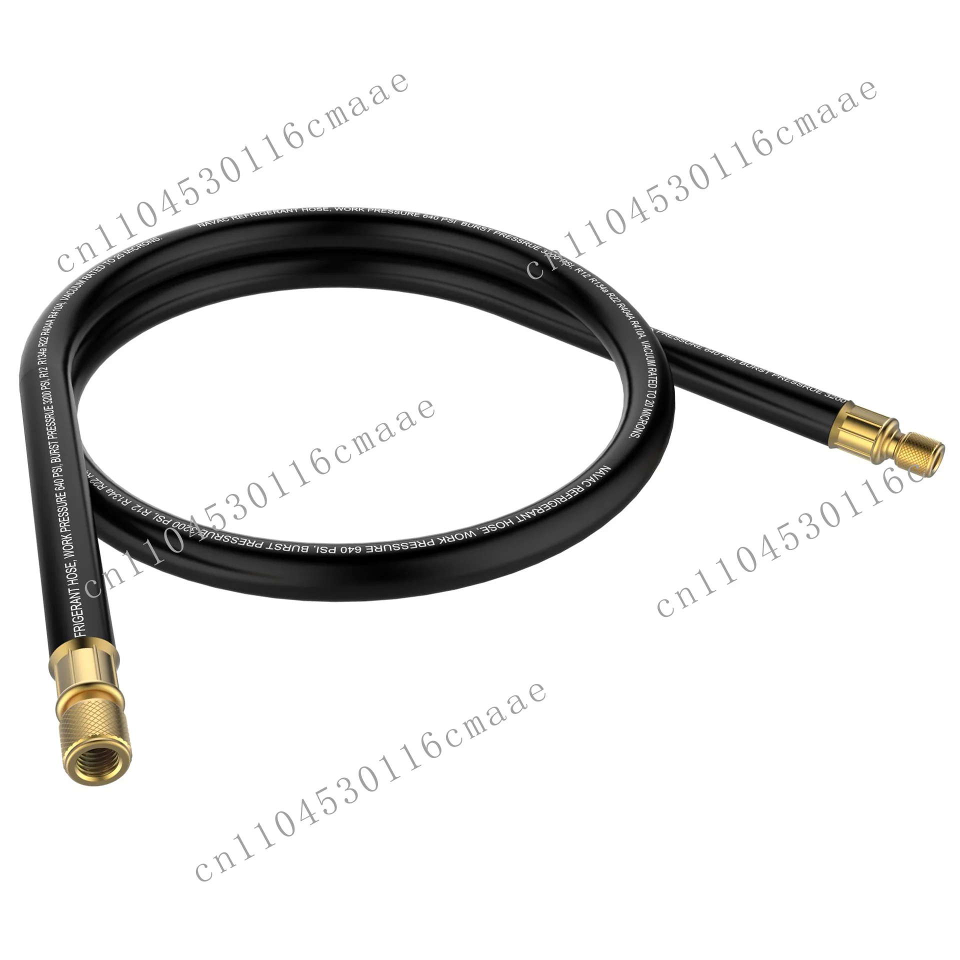 Vacuum hose Working pressure 600PSI, rupture pressure 3200PSI, R12 R134S R22 R404A R410A Refrigerant filling hose