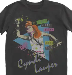 Le ragazze Vintage Cyndi Lauper vogliono solo una maglietta divertente anni '80 musica S-5Xl maniche lunghe Unisex