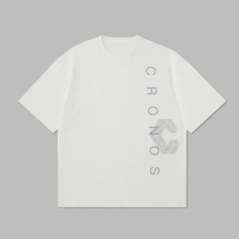 クロノスメンズ半袖スポーツ Tシャツ綿ルーズランニング Tシャツ