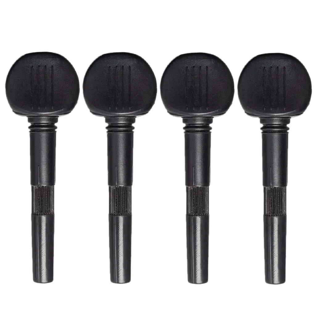 Finetune engrenado Tuning Pegs, afinadores cabeças de máquina, violino definido para 4/4, violino acústico, G, D, A, E, 4pcs, 4pcs