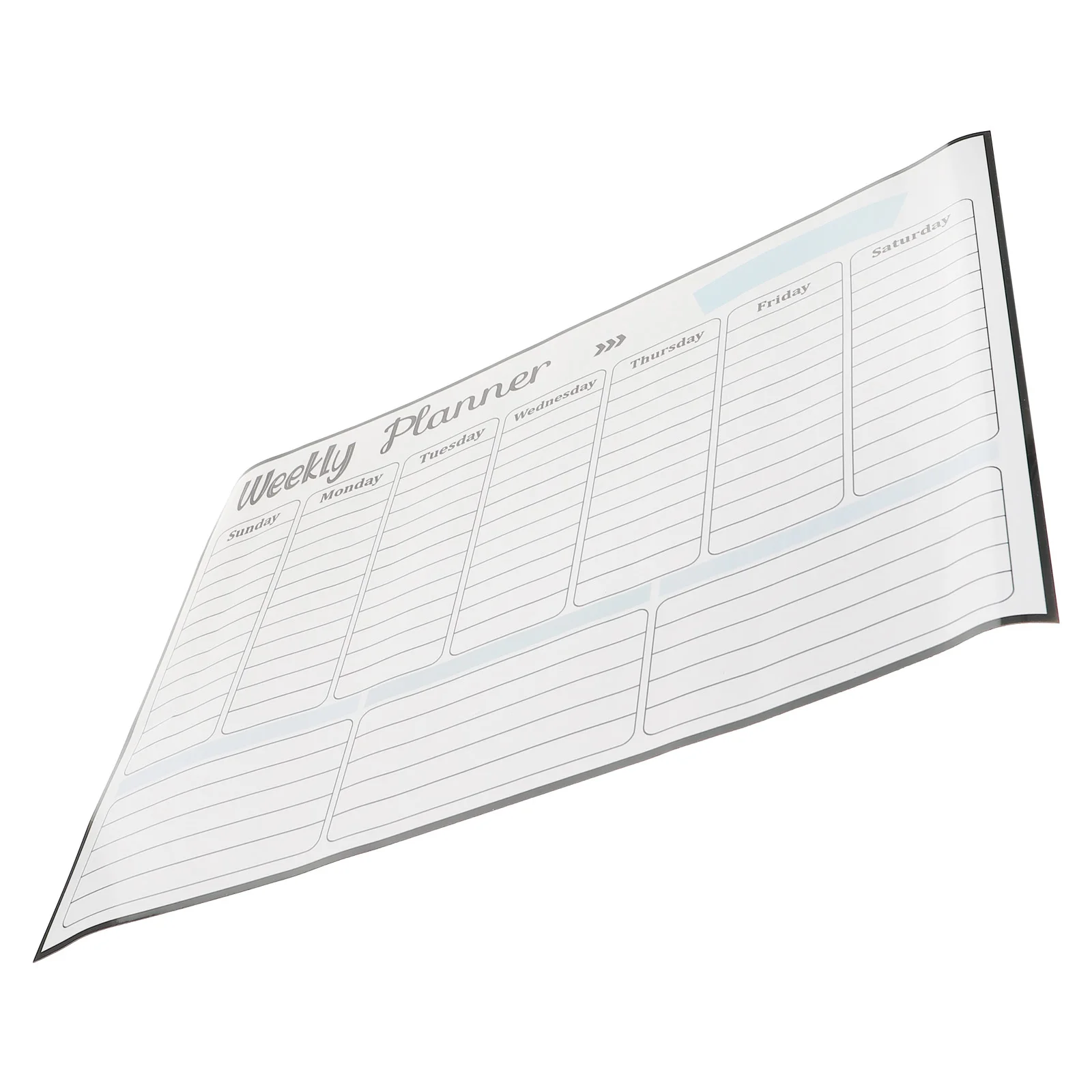 

Magnetic Whiteboard Calendar Dry Erase Board for Refrigerator Fridge Weekly Schedule Planner Grocery List Magnet Pad Magnetic