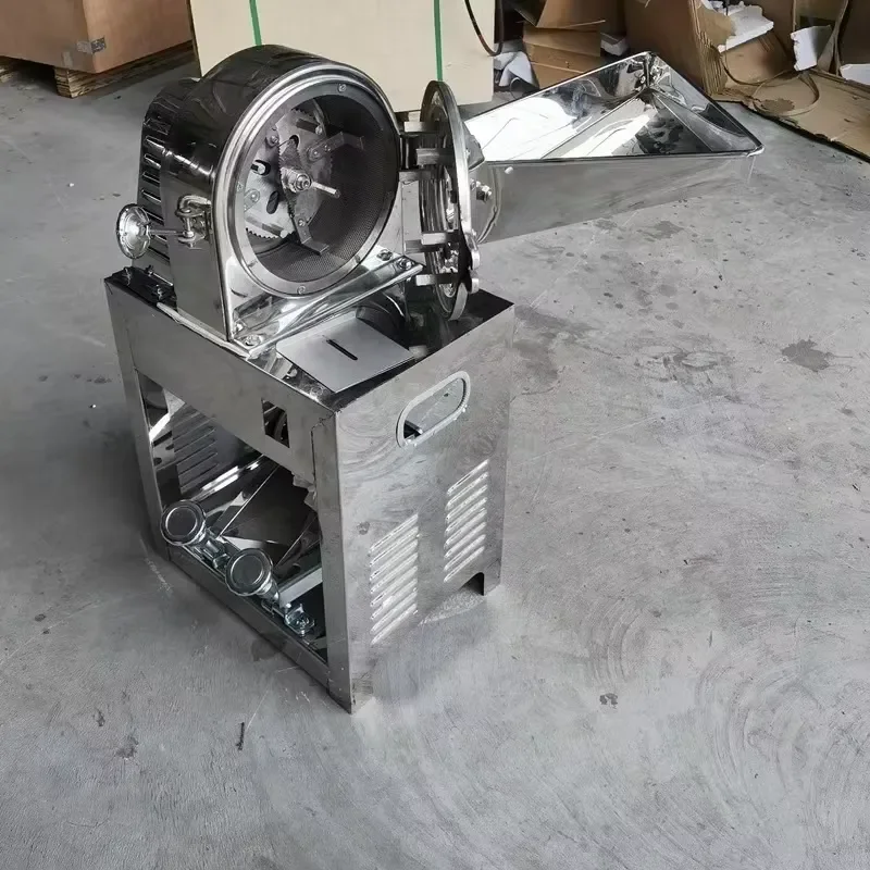 Multifunctional Stainless Steel Claw Electric Mill 220V Motor for Corn and Grain Grinding