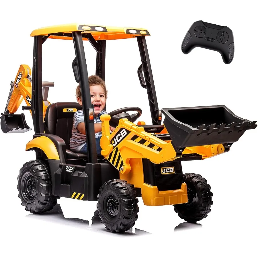 

12V JCB Ride on Excavator Ride on Construction Vehicles с дистанционным управлением Бульдозер Копальный рычаг Пескопа и экскаватор-погрузчик