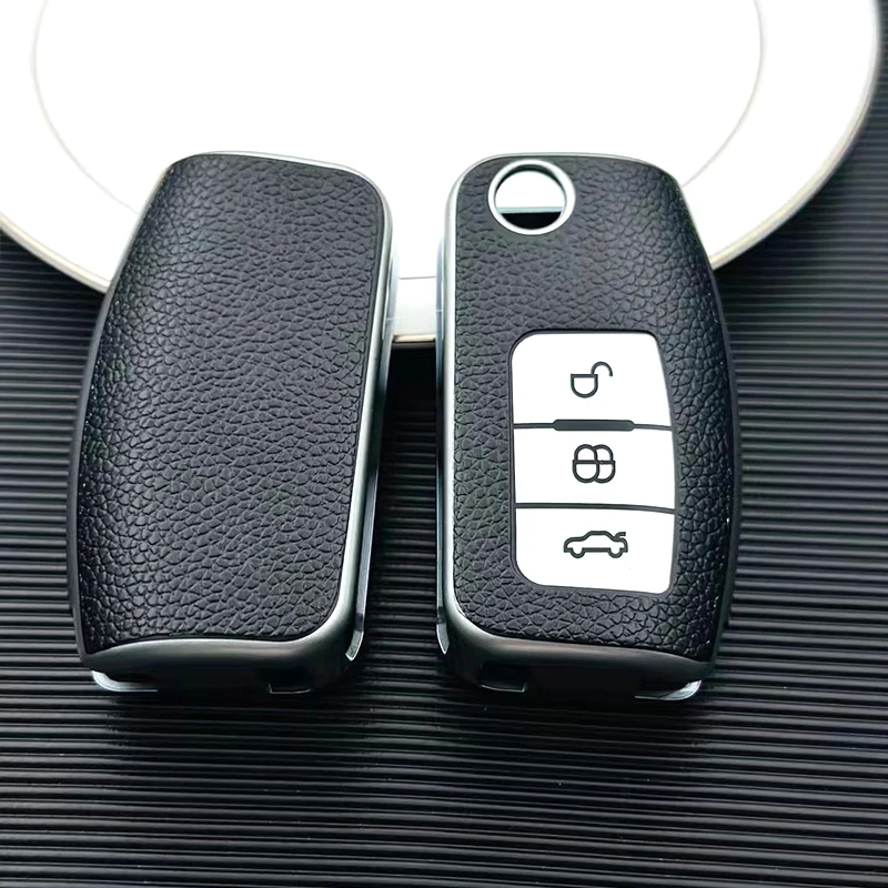 Car Key Case Cover for Ford Focus 2 3 MK3 Mk4 Fiesta Mk8 MK3 MK7 Puma Mondeo Mk5 Mk4 Explorer Ecosport Kuga C MAX Bronco Mustang