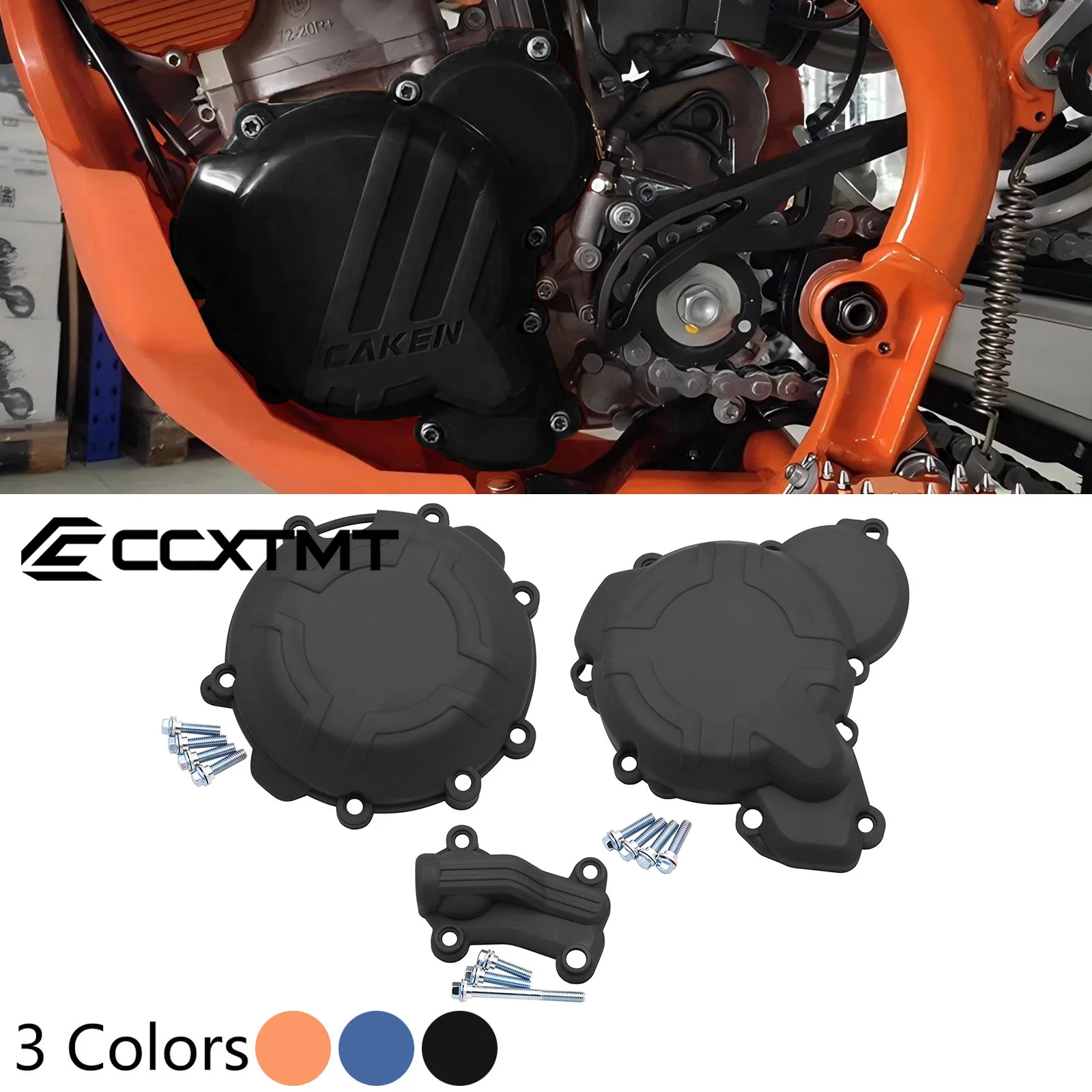 Kunststoff Kupplung Schutz Wasserpumpe Abdeckung Zündung Schutz Für KTM SX XC EXC XCW TPI Für Husqvarna TC TE TX 2017-2019 Universal
