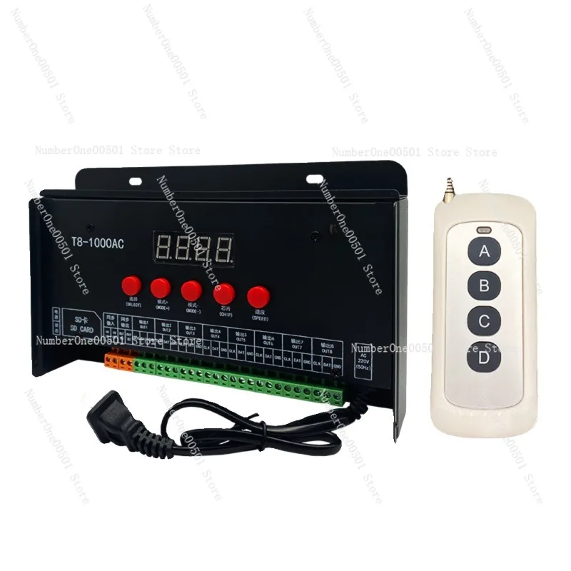 LED slide strip controller marquee running water light intelligent programmable rgb full color light bar mobile phone bluetooth