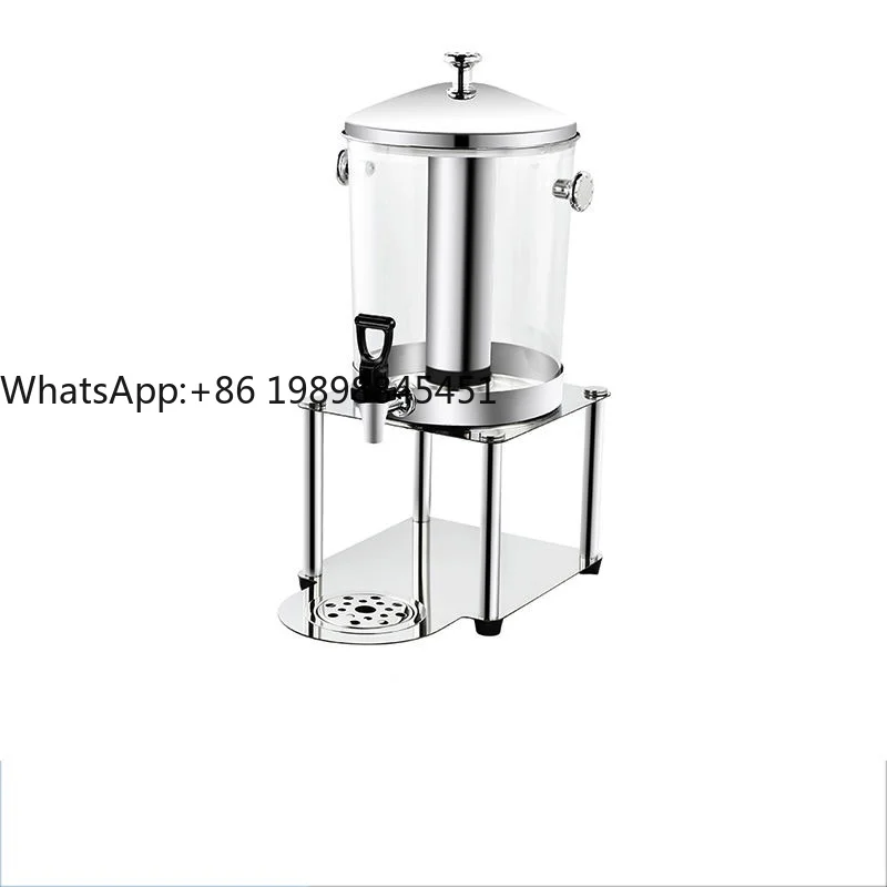 

Commercial 16L Stainless Steel Refrigerated Beverage Dispenser Single & Double Head Tripod Cold Drink & Beer Machine