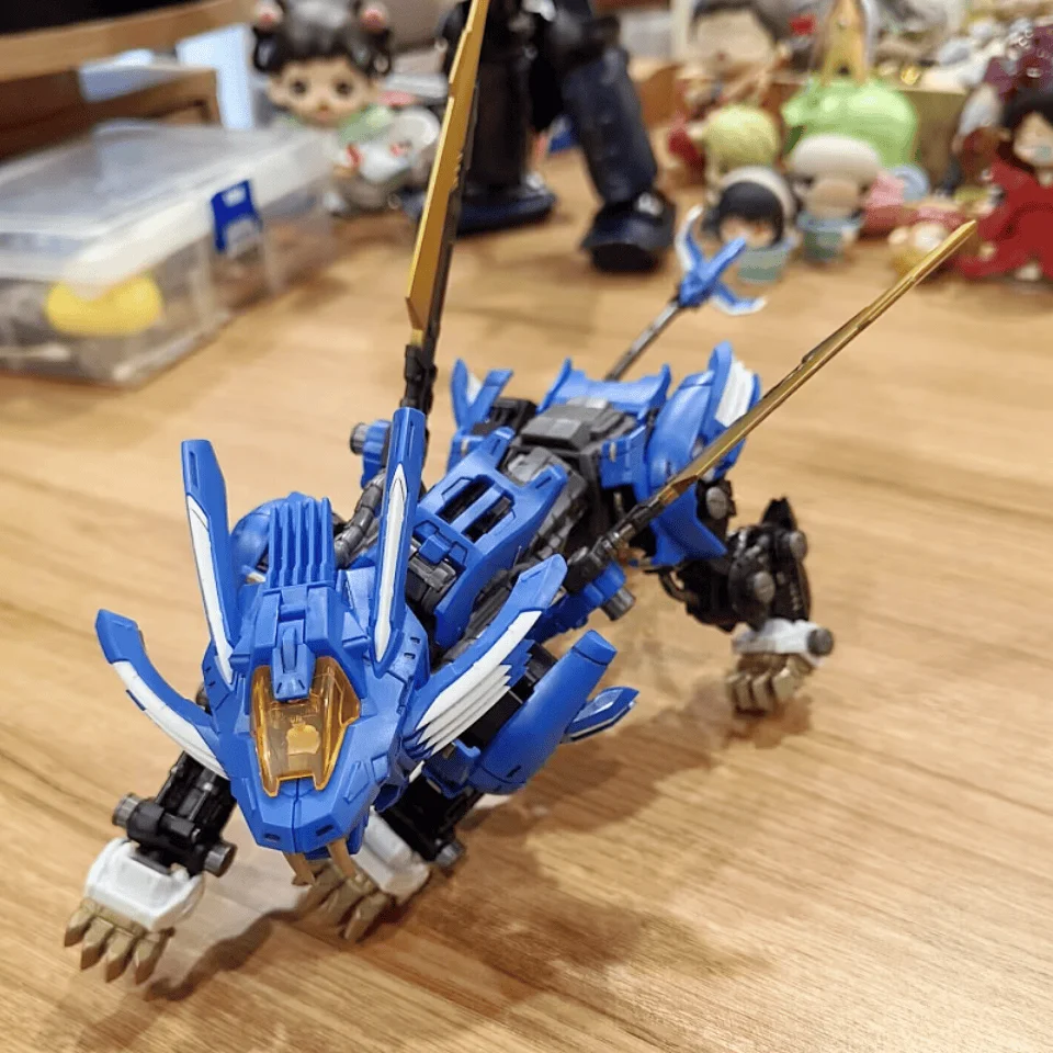 

TAKARA TOMY RMZ-01/02 BLADE LIGER LION TYPE Geno Saurer 1/100 SCALE 1/100 Assemble Model Action Figure gift