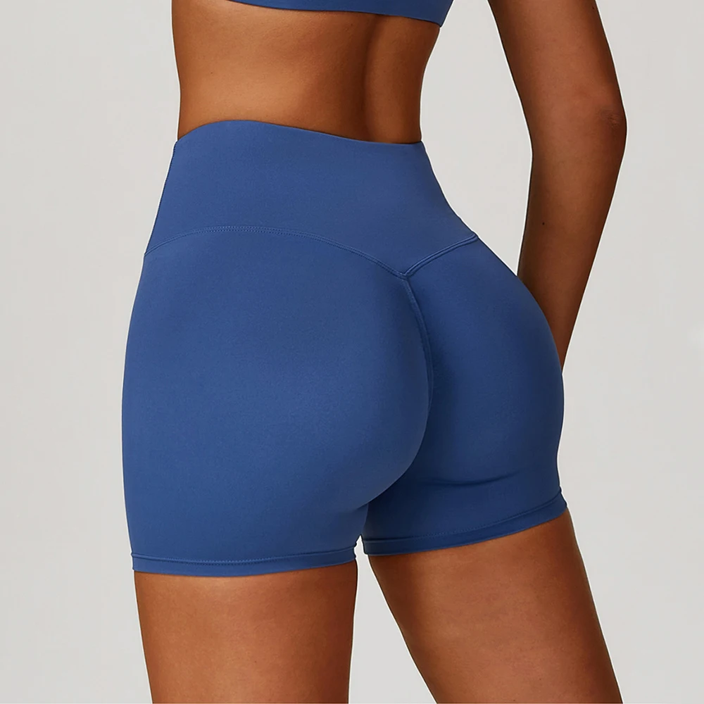 

Women's Sports Yoga Shorts High Waist Hip lift Fitness Running Cycling Quick Dry Breathable Yoga Leggings 3 points yoga shorts