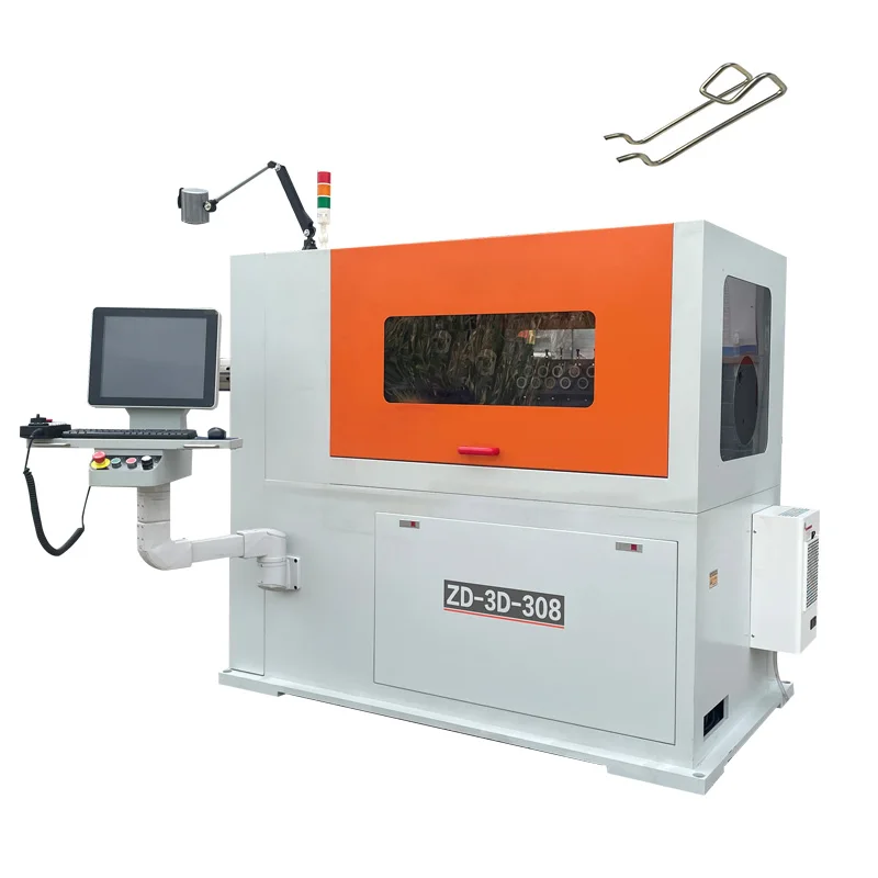 CNC Automatic 5 Axis 3D Wire Bending Machine Wire Bender Factory